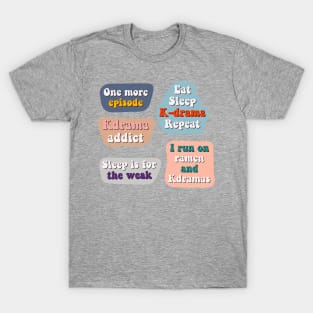 Kdrama Sticker Pack T-Shirt